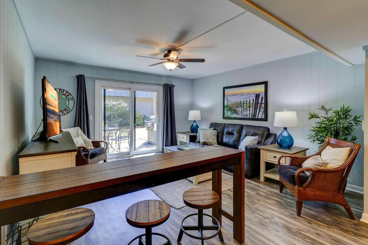 Ocean Villas Deluxe - Oceanfront Villa - Steps To Beach - Great Location - Heated Pool April Hilton Head Island Eksteriør bilde