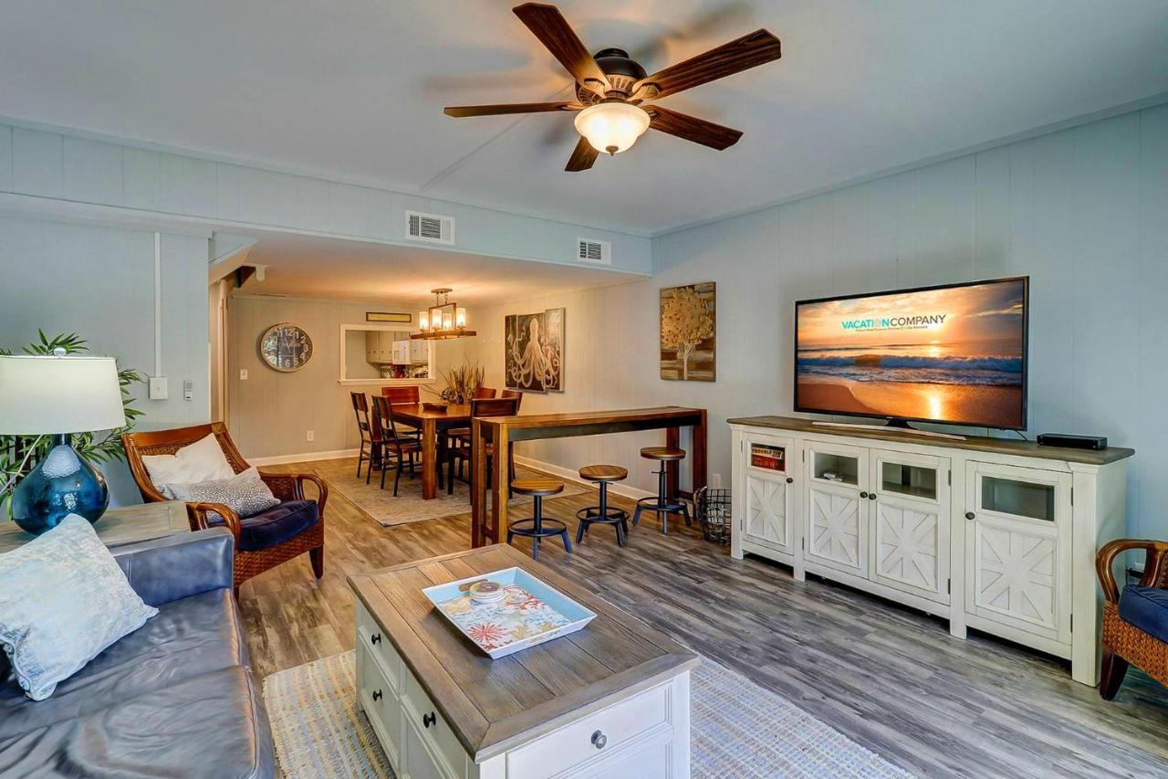 Ocean Villas Deluxe - Oceanfront Villa - Steps To Beach - Great Location - Heated Pool April Hilton Head Island Eksteriør bilde