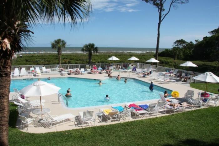 Ocean Villas Deluxe - Oceanfront Villa - Steps To Beach - Great Location - Heated Pool April Hilton Head Island Eksteriør bilde